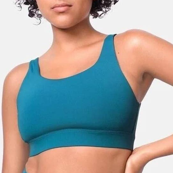 Outdoor Voices Other - Outdoor Voices Lightform Circle Back Bra Gulf Blue